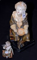 Lot 204 - A painted plaster model of the "Bubbles Boy"...