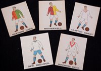Lot 113 - J.C. Battock football and Jersey cards, teams...