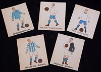 Lot 116 - J.C. Battock football and Jersey cards, teams...