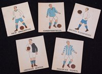 Lot 118 - J.C. Battock football and Jersey cards, teams...