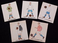 Lot 120 - J.C. Battock football and Jersey cards, teams...