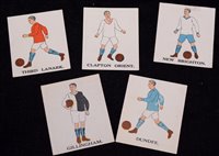 Lot 106 - J.C. Battock football and Jersey cards, teams...