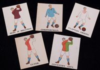 Lot 107 - J.C. Battock football and Jersey cards, teams...