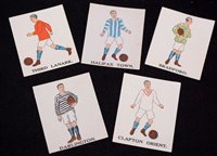 Lot 109 - J.C. Battock football and Jersey cards, teams...
