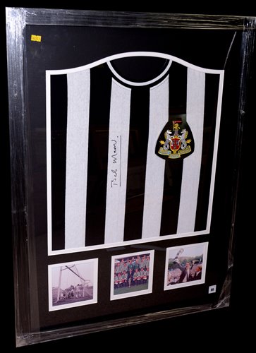 Lot 86 - A Fairs' Cup Newcastle United replica shirt...
