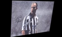 Lot 93 - Three printed canvases two of Alan Shearer and...