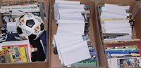 Lot 76 - Three boxes of Newcastle United football...