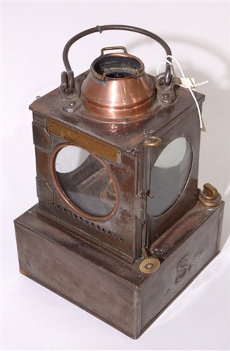 Lot 168 - An LNER lamp manufacturing and railway supplies...