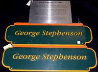 Lot 186 - A pair of North Eastern Metro Car name plates...