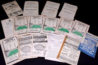 Lot 79 - Newcastle United home programmes, comprising:...