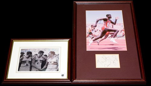 Lot 67 - A signed reproduction photograph by Roger...