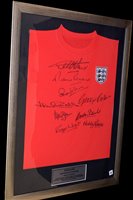 Lot 69 - An England 1966 World Cup replica shirt,...