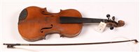 Lot 7 - A 1970 continental violin with two piece...