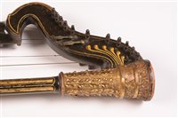 Lot 8 - 19th Century harp lute to a design by Edward...