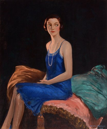 Lot 350 - "The Blue Dress".