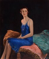 Lot 350 - "The Blue Dress".