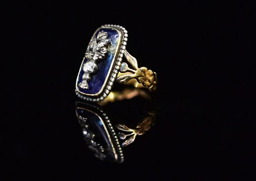 Lot 776 - Early 19th Century diamond ring