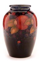 Lot 138 - A Moorcroft pomegranate vase