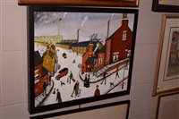 Lot 353 - A busy industrial street scene