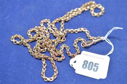 Lot 805 - Muff chain