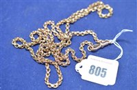 Lot 805 - Muff chain