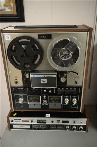 Lot 357 - AKAI GX370D Reel To Reel Player