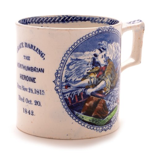 Lot 166 - North Eastern Ceramics, Grace Darling mug.