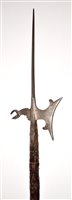 Lot 482 - A 16th Century German Halberd