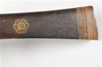 Lot 483 - A 19th Century Turkish matchlock jezail