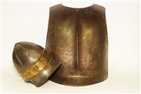 Lot 509 - A 19th Century Medieval-Spanish style breast...