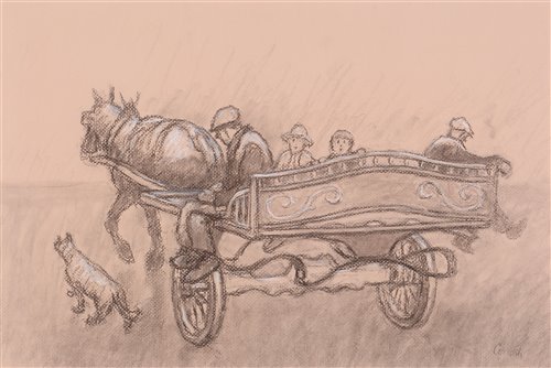 Lot 233 - "Horse and Cart".