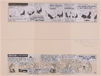 Lot 88 - Frank Dickens - "Bristow" - two cartoon strips...