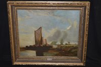 Lot 191 - Style of Henry Bright - oil.