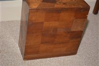 Lot 460 - Specimen wood miniature cabinet