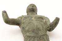 Lot 301 - Antique bronze of a Centurion