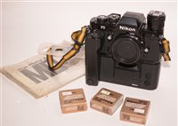 Lot 366 - A Nikon F3 SLR 35mm camera