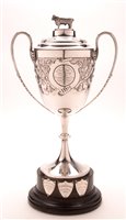Lot 598 - Blackhill Farmer's silver trophy