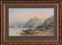 Lot 239 - "A view on the Rhine".