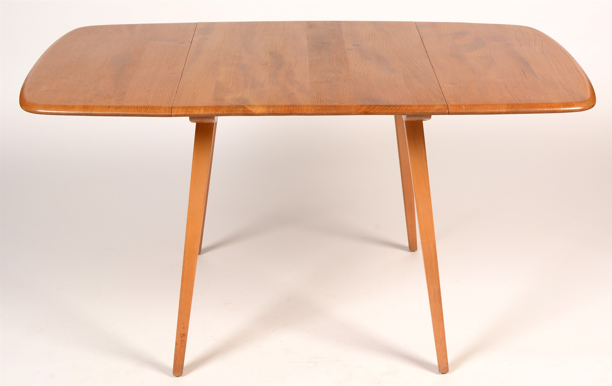 Lot 1074 Ercol drop leaf dining table and chairs