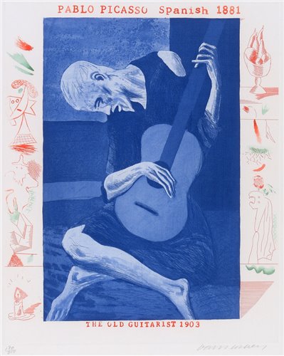 Lot 1196 - David Hockney after Pablo Picasso - limited edition print