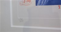 Lot 1196 - David Hockney after Pablo Picasso - limited edition print
