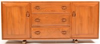Lot 1110 - Ercol: a Windsor style sideboard.