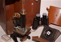 Lot 377 - A microscope, model 22 by Beck