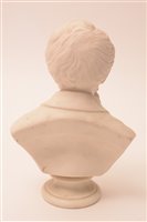Lot 120 - 19th Century British porcelain Minton Parian bust and another