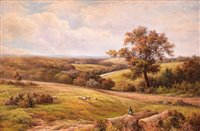 Lot 322 - oil painting john wallace country scene