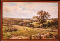 Lot 322 - oil painting john wallace country scene