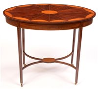 Lot 969 - An Edwardian occasional table.