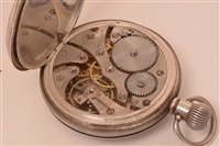 Lot 660 - A Rolex pocket watch; and a military issue pocket watch.