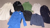 Lot 323 - Eight ladies jackets and overcoats