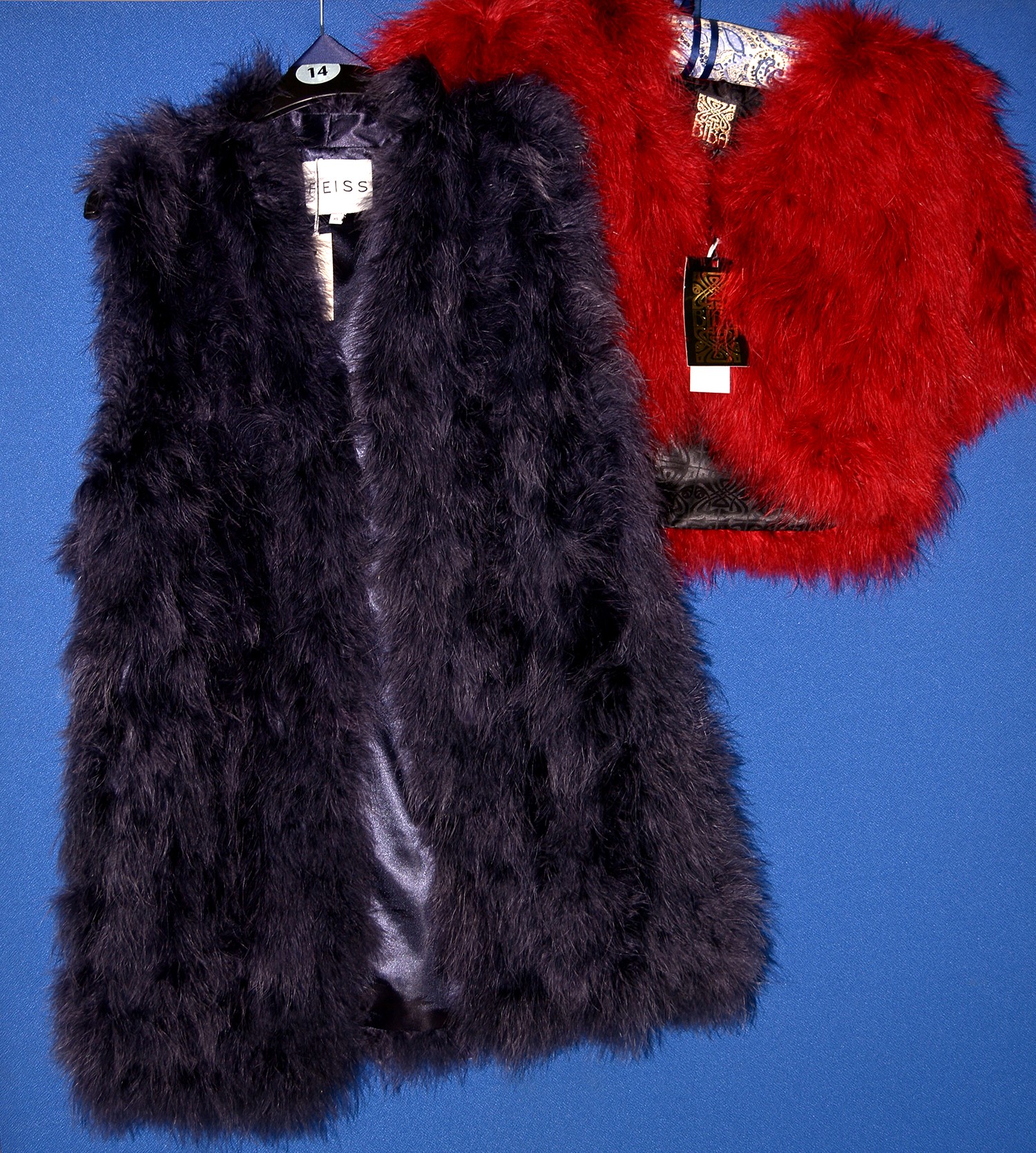 biba feather jacket
